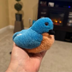 Plush Eastern Bluebird Audubon Bird with Sound by Wild Republic retired new